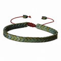 Olive Lava Stone Bracelet