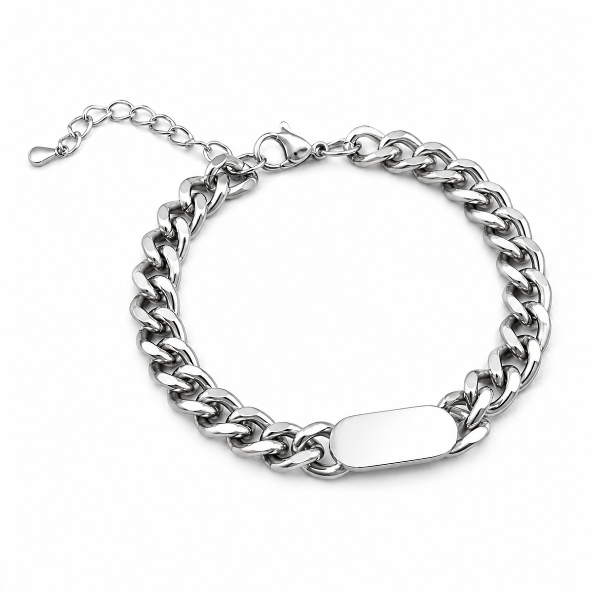 Silver Bar Bracelet