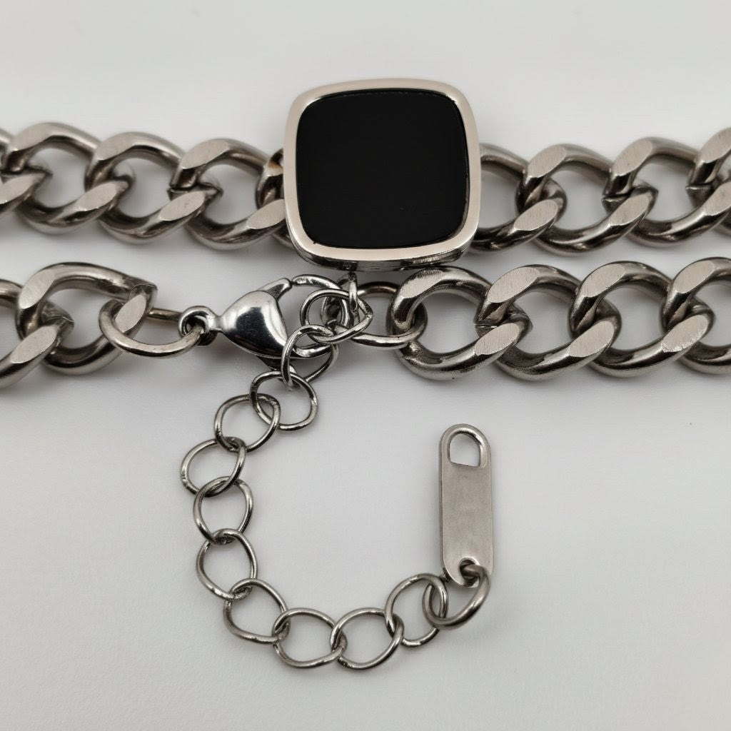 Midnight Tile Bracelet