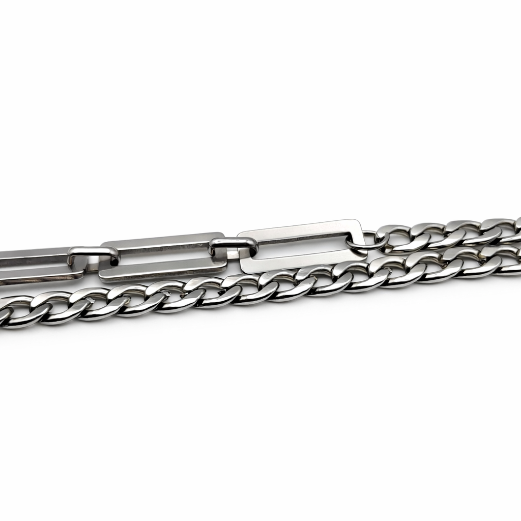 Titanium Steel Cuban Chain