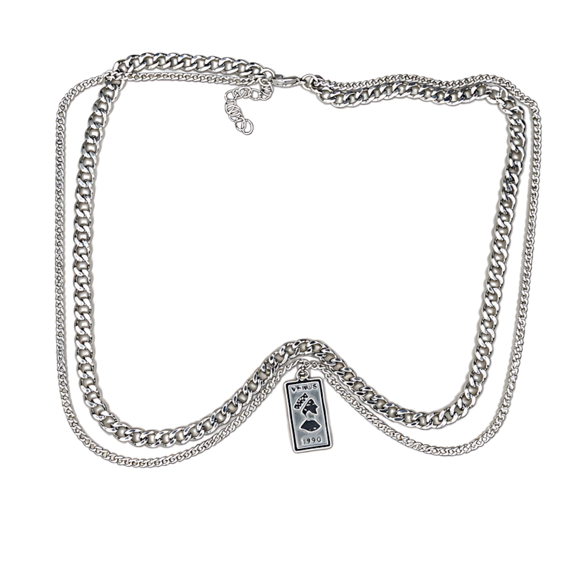 Venus Card Dual Layer Chain