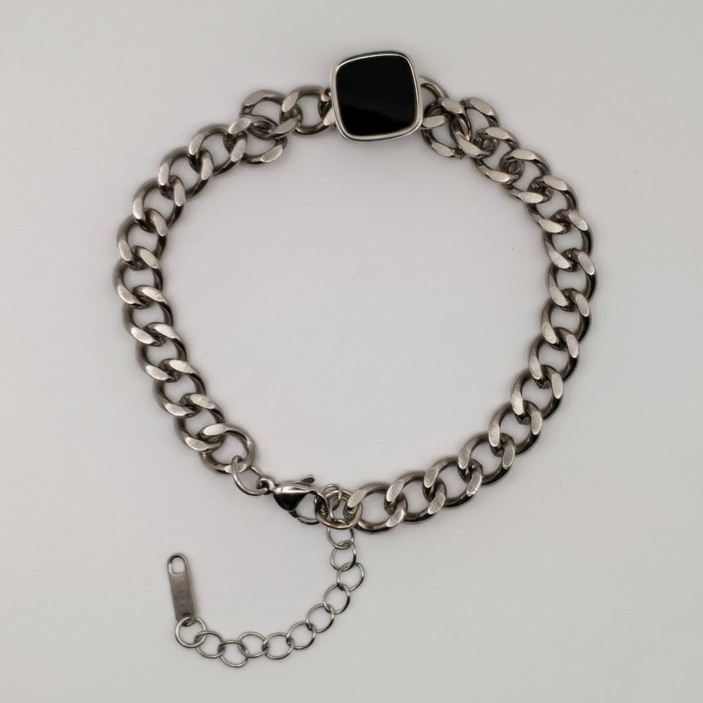 Midnight Tile Bracelet