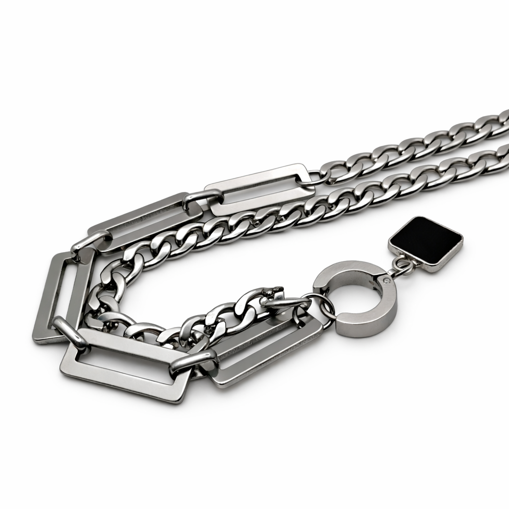 Titanium Steel Cuban Chain